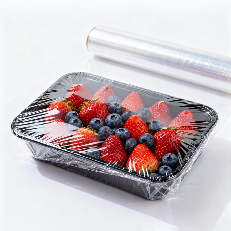 Tray Sayuran lan Buah Bungkus PE SHRink Film